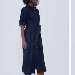 Tuckernuck Chrissie Denim Long Sleeve Dress